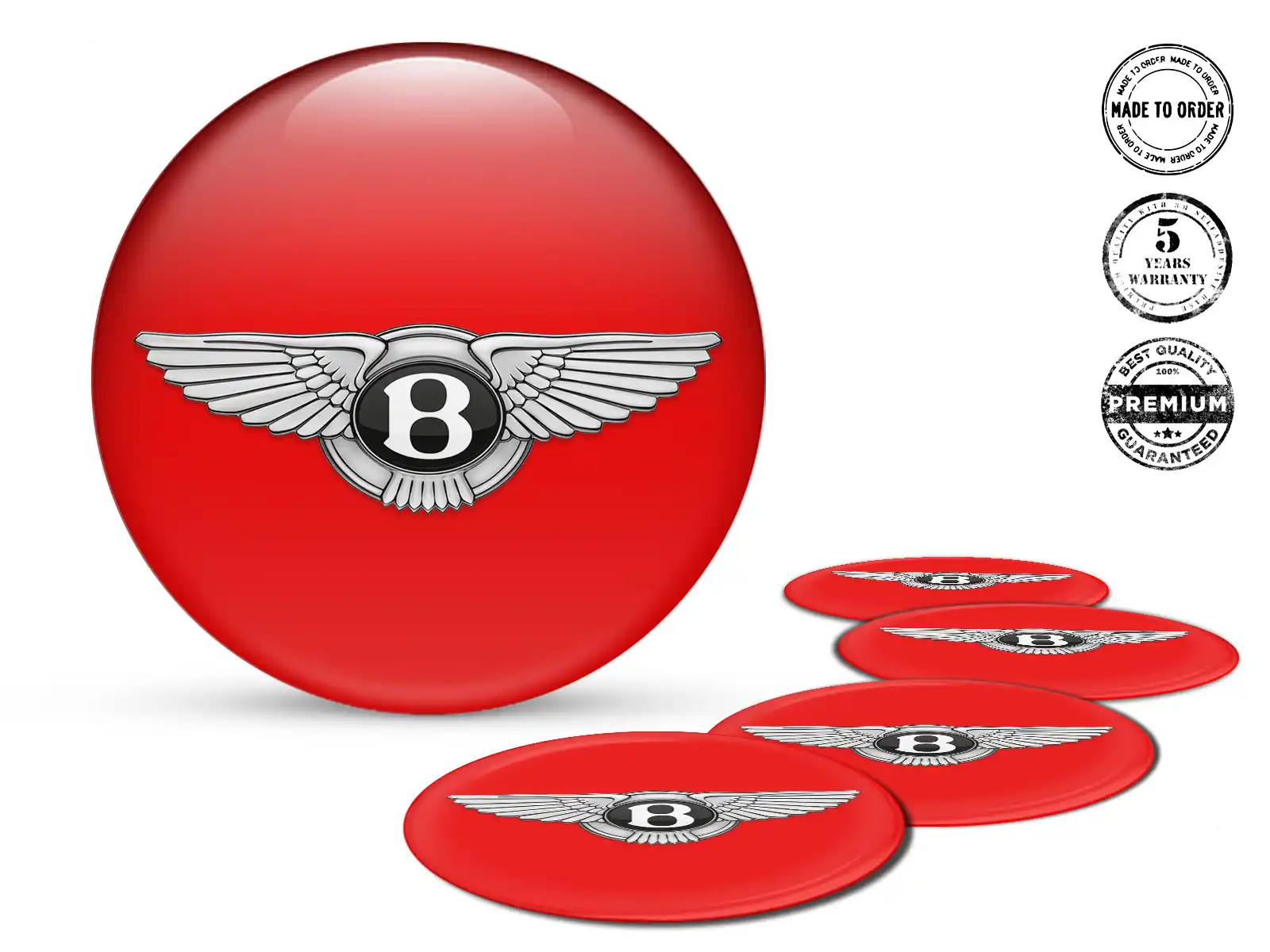 Bentley Calcomanías Bombadas Flujo Radiante Tuning